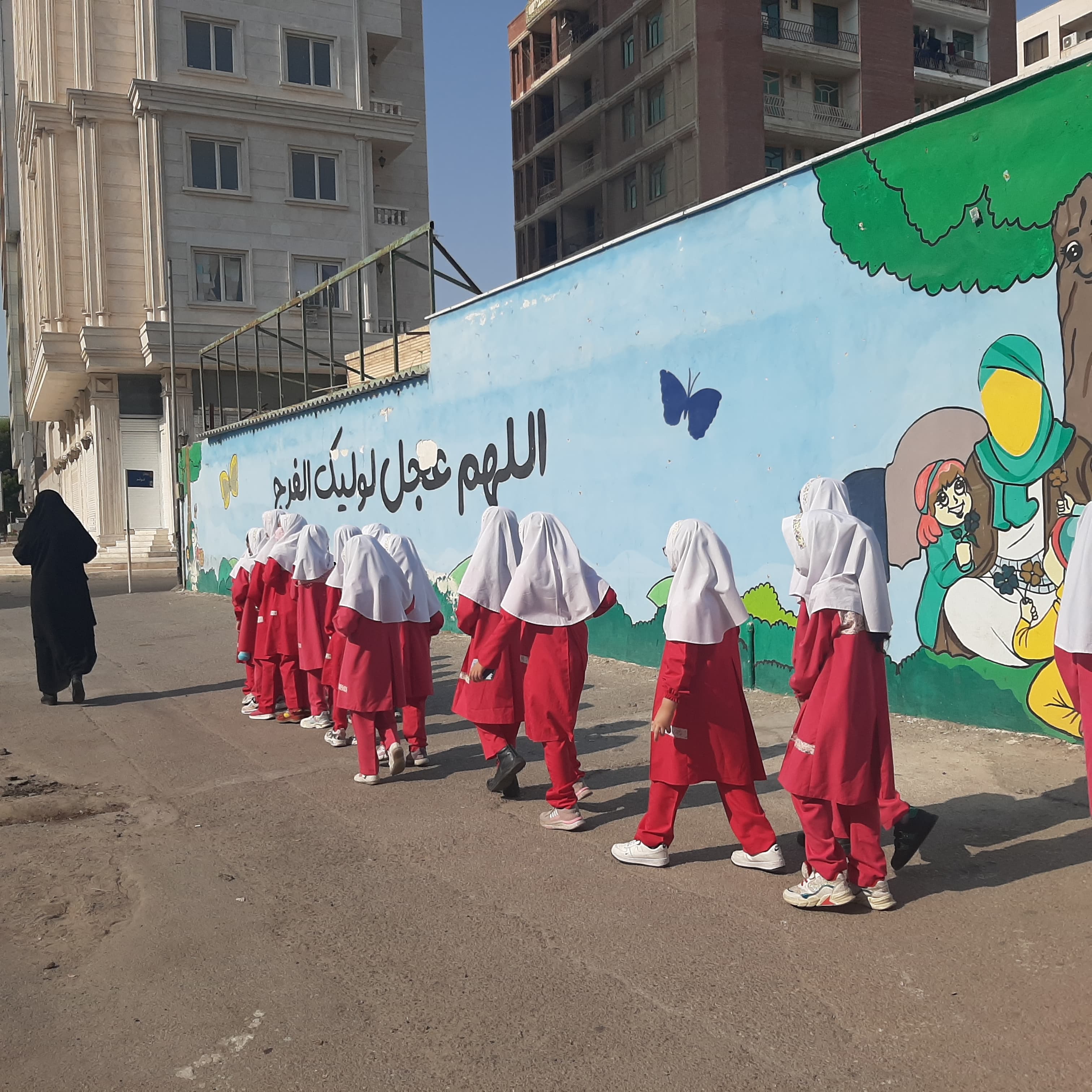 بازدید از محله پایه سوم  دختران فاطمی 