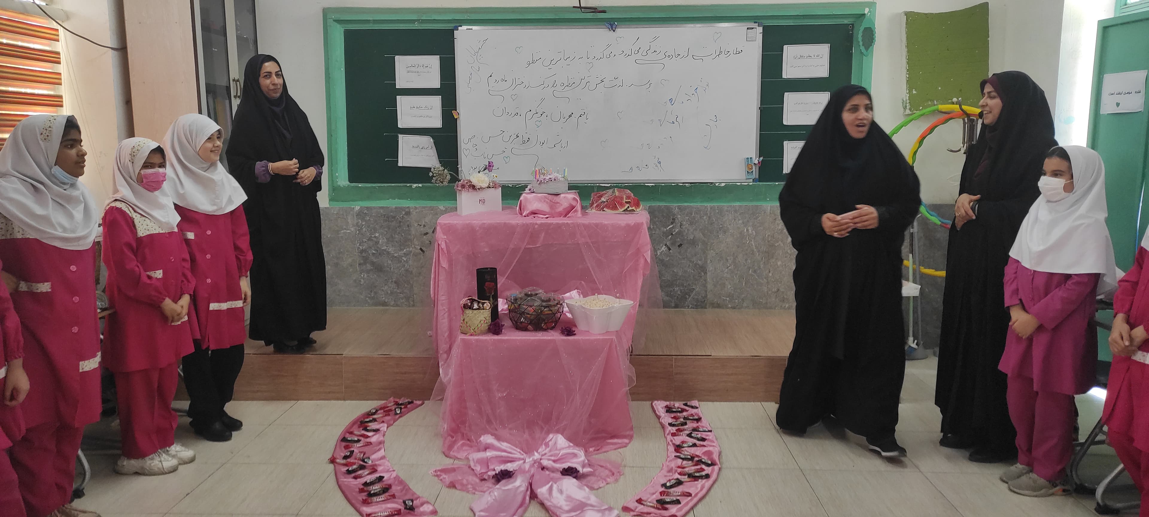 جشن پایانی پایه پنجم دبستان دخترانه فاطمی 