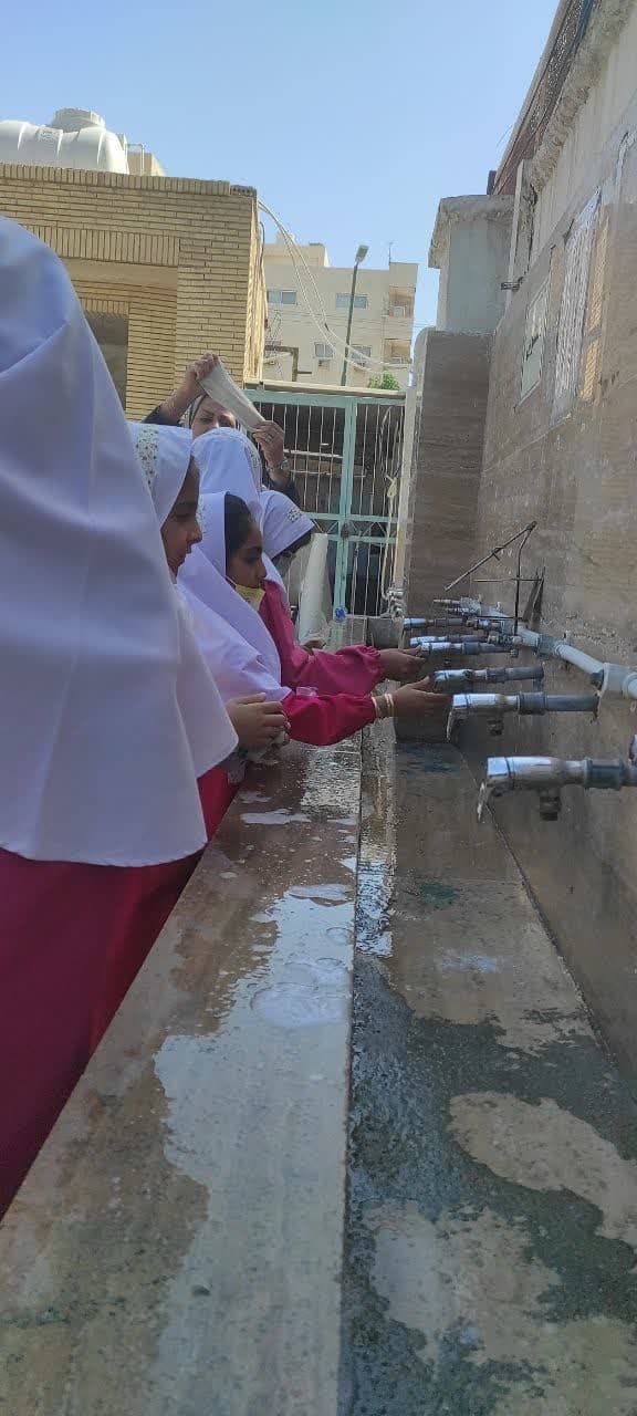 به وقت بهداشت فردی  اجرای طرح (شستن جوراب .............)