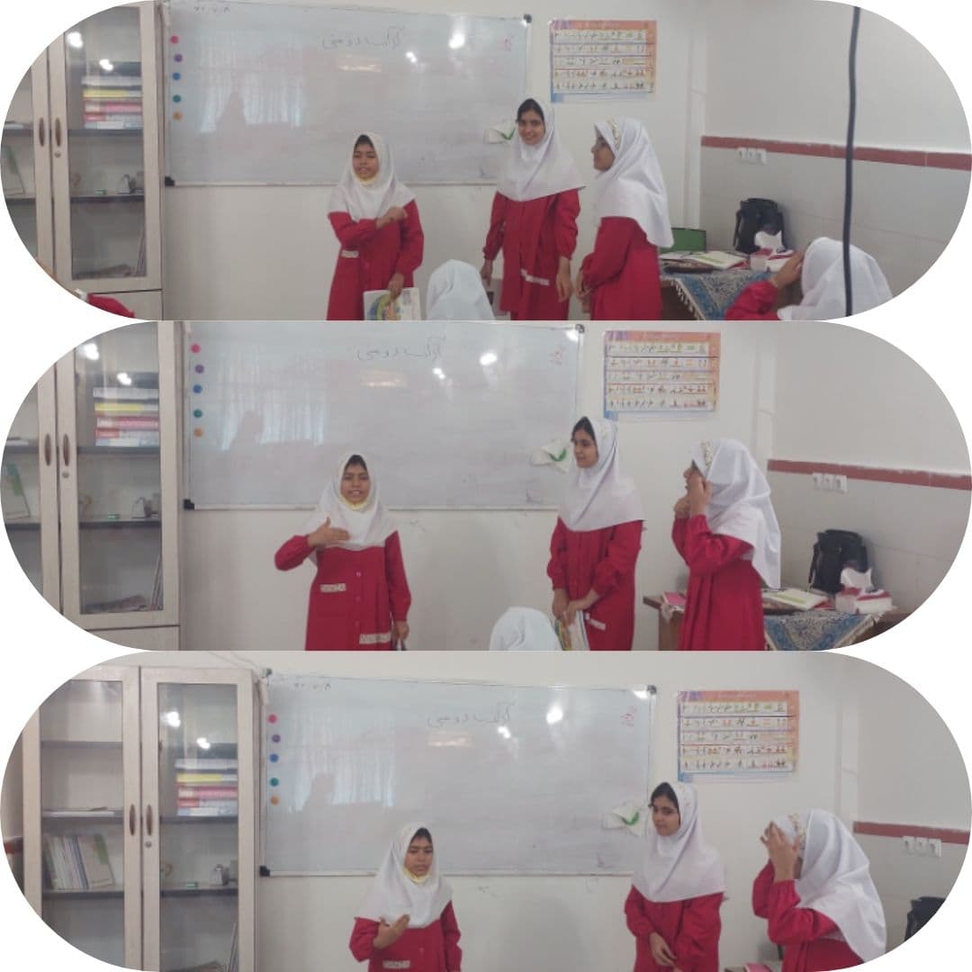 فعالیت کلاس ششم مینا (مهدیه ثمالی )