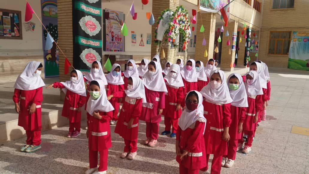 صف صبحگاهی فاطمی