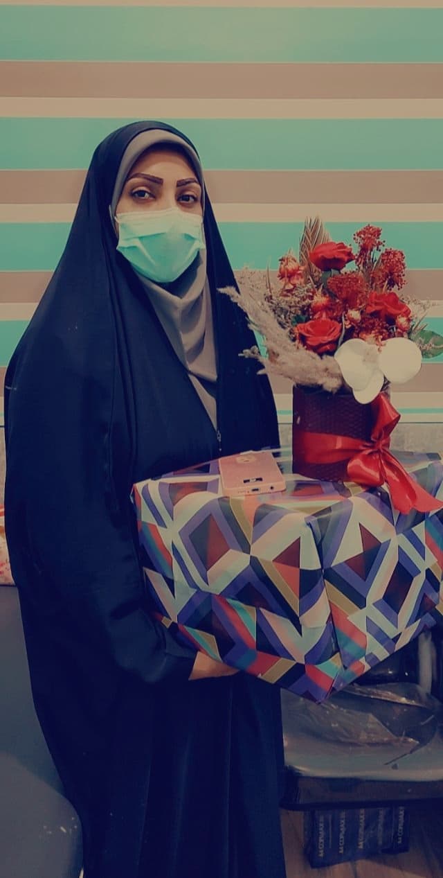 تقدیر و تشکر از معاون پرورشی دبستان دخترانه فاطمی